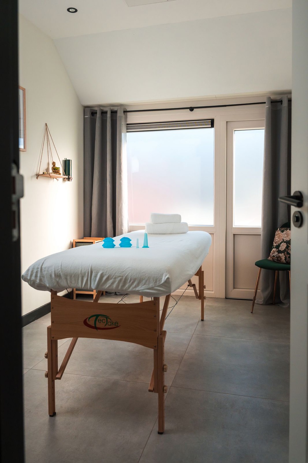 De behandelruimte van Bali body massage in Voorburg